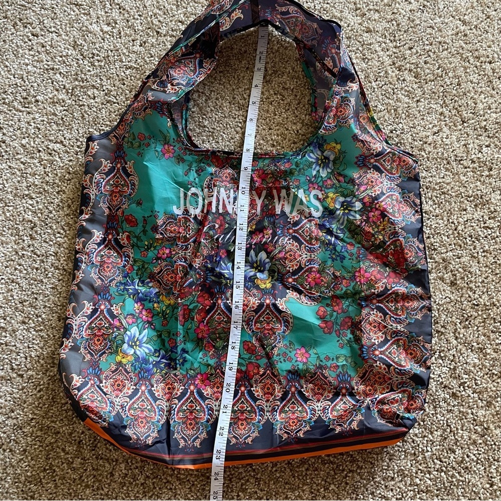 Johnny Was Reusable California Tote Bag 15”x18” - Picture 11 of 14